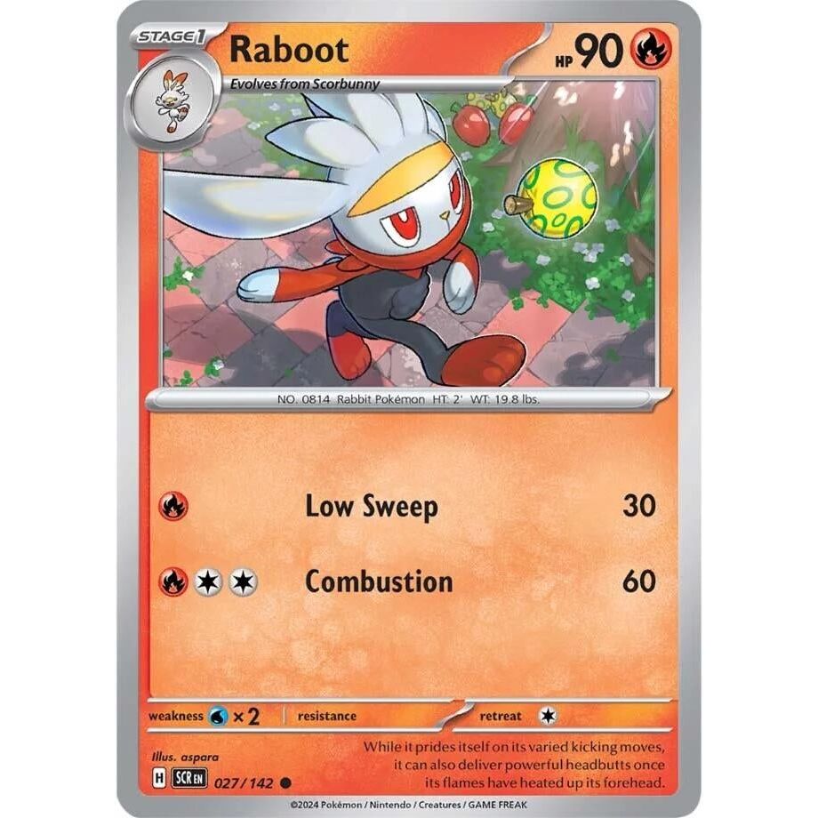Image for Raboot (027/142) (SCR) - Pokemon
