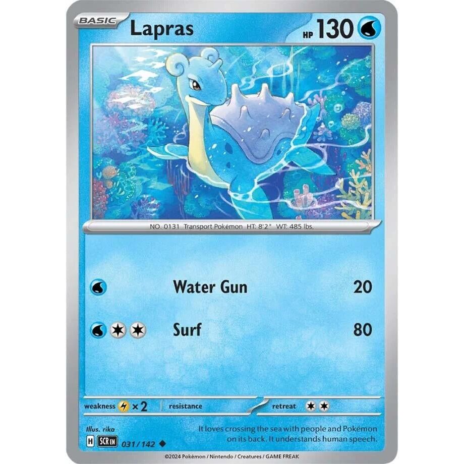 Image for Lapras (031/142) (SCR) - Pokemon
