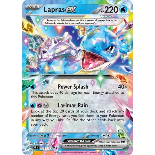 Image for Lapras ex (032/142) (SCR) - Pokemon