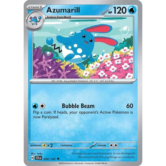 Image for Azumarill (034/142) (SCR) - Pokemon