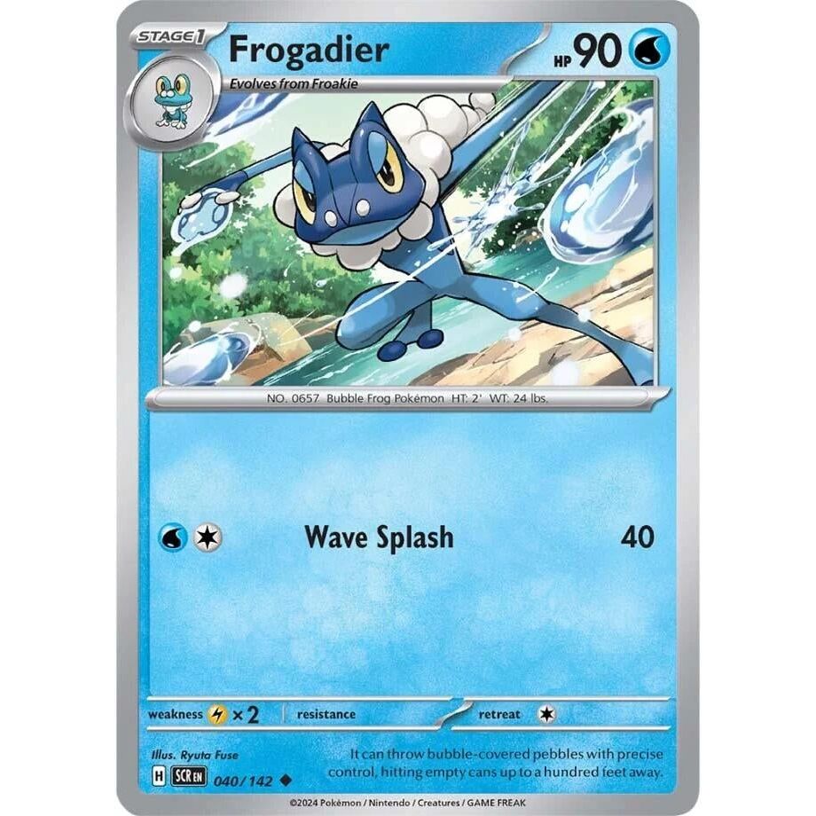 Image for Frogadier (040/142) (SCR) - Pokemon