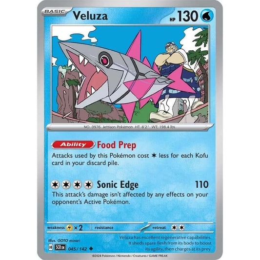Image for Veluza (045/142) (SCR) - Pokemon