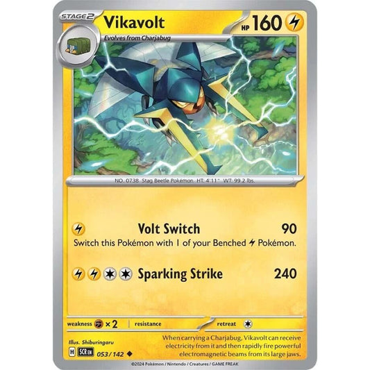 Image for Vikavolt (053/142) (SCR) - Pokemon