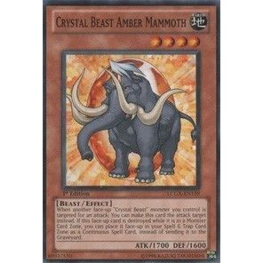 Image for Crystal Beast Amber Mammoth (LCGX-EN159) (LC02) - YuGiOh
