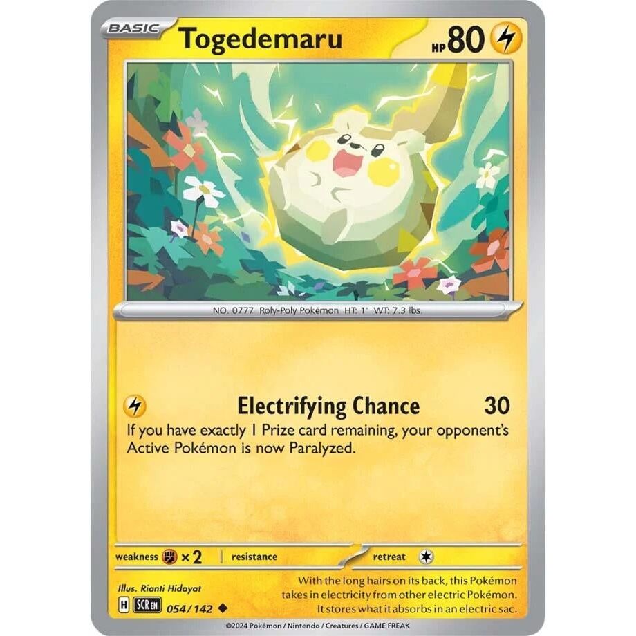 Image for Togedemaru (054/142) (SCR) - Pokemon