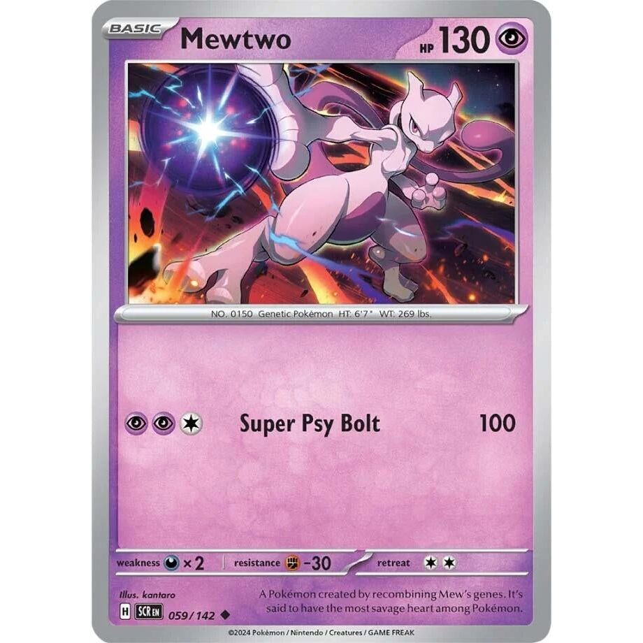 Image for Mewtwo (059/142) (SCR) - Pokemon