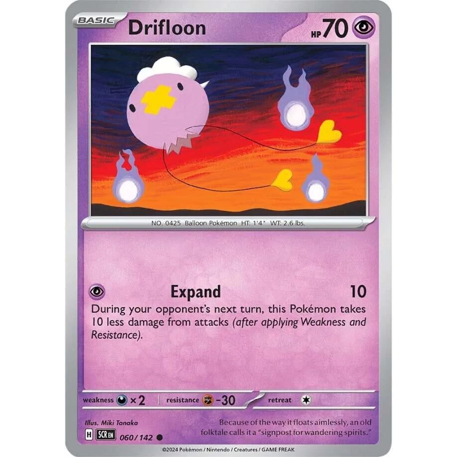 Image for Drifloon (060/142) (SCR) - Pokemon