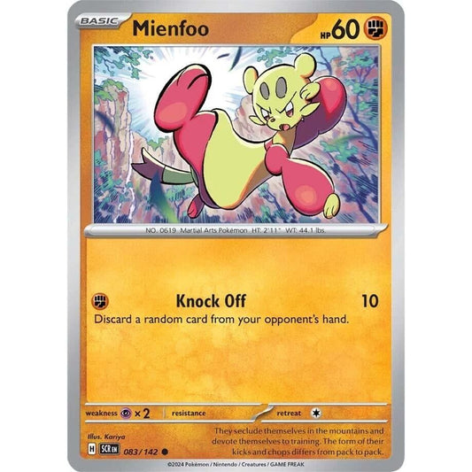 Image for Mienfoo (083/142) (SCR) - Pokemon
