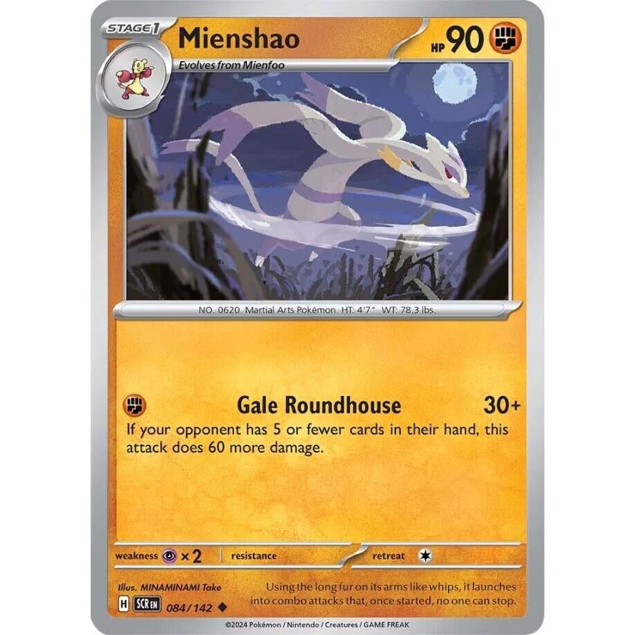 Image for Mienshao (084/142) (SCR) - Pokemon