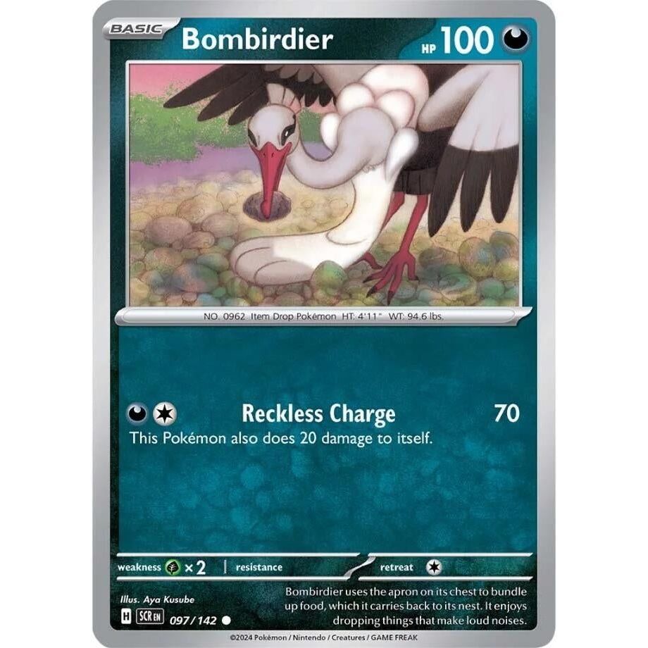 Image for Bombirdier (097/142) (SCR) - Pokemon