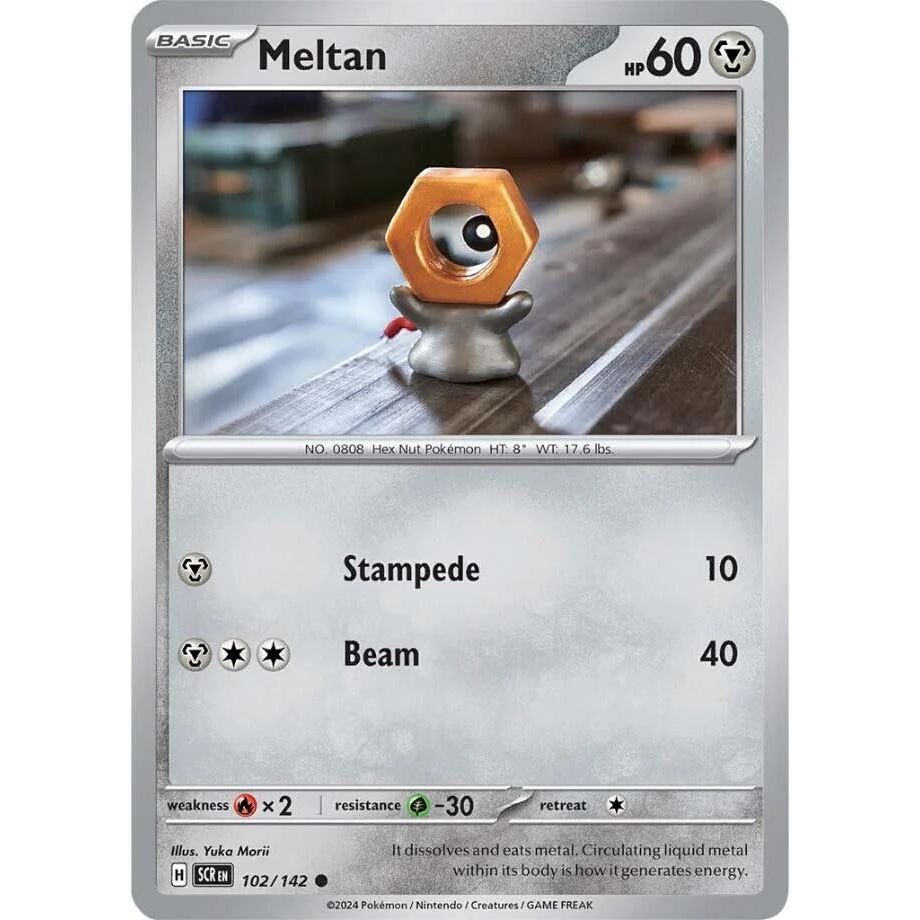 Image for Meltan (102/142) (SCR) - Pokemon