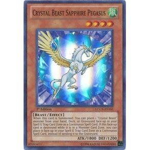 Image for Crystal Beast Sapphire Pegasus (LCGX-EN161) (LC02) - YuGiOh