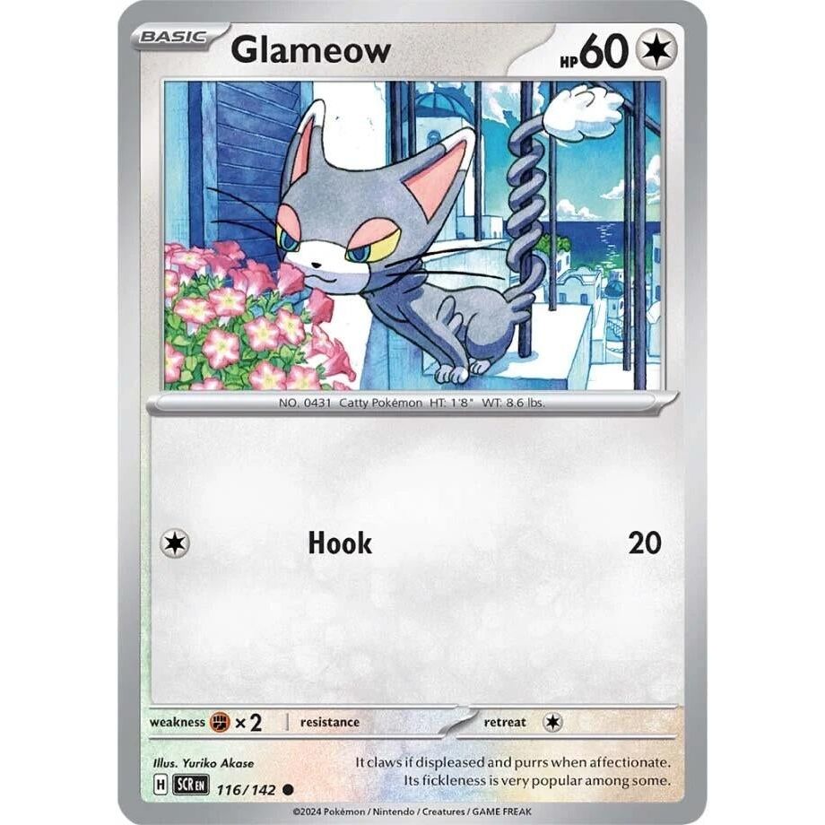 Image for Glameow (116/142) (SCR) - Pokemon