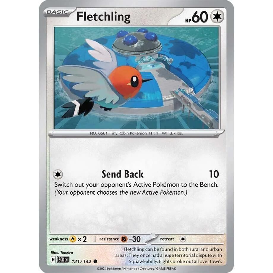 Image for Fletchling (121/142) (SCR) - Pokemon