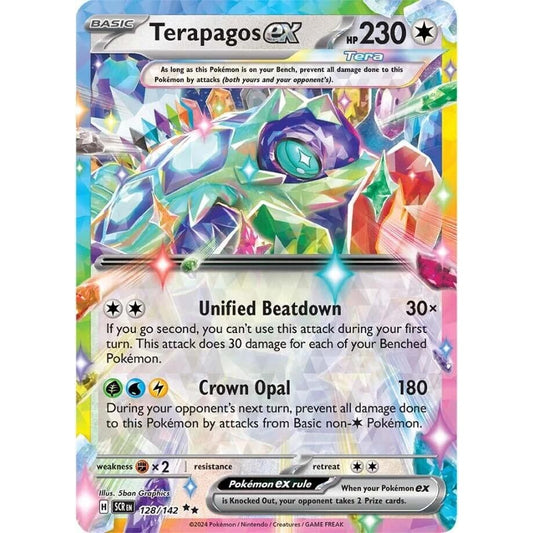 Image for Terapagos ex (128/142) (SCR) - Pokemon