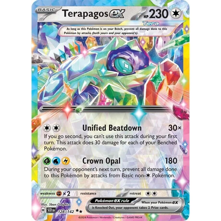 Image for Terapagos ex (128/142) (SCR) - Pokemon