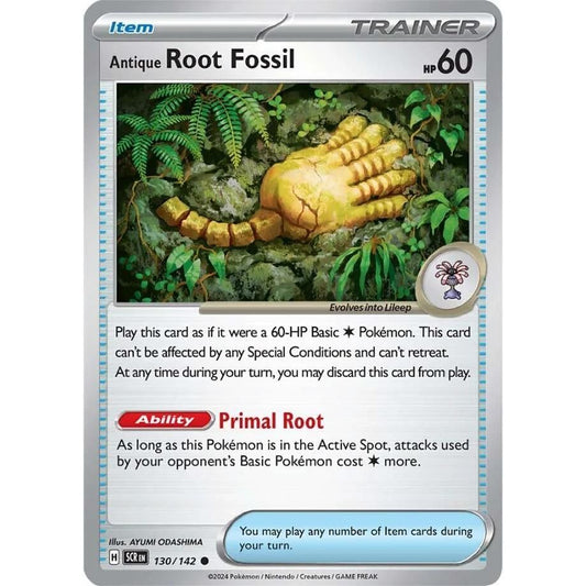 Image for Antique Root Fossil (130/142) (SCR) - Pokemon