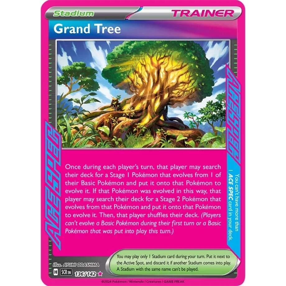 Image for Grand Tree (136/142) (SCR) - Pokemon