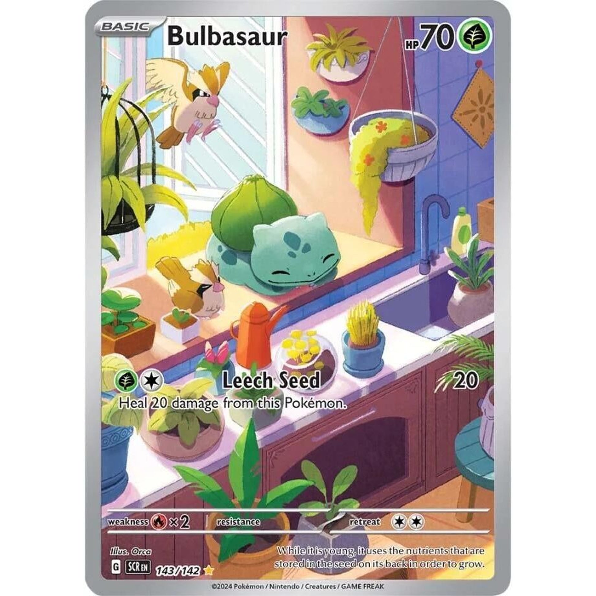 Image for Bulbasaur (143/142) (SCR) - Pokemon