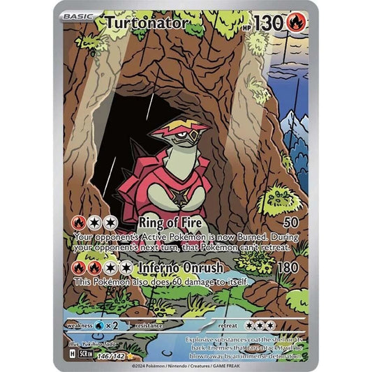 Image for Turtonator (146/142) (SCR) - Pokemon