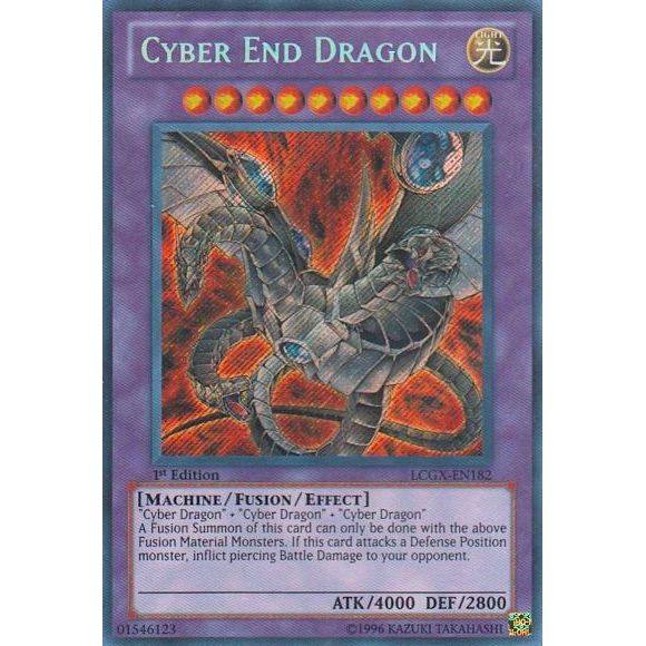 Image for Cyber End Dragon (Alternate Art) (LCGX-EN182) (LC02) - YuGiOh