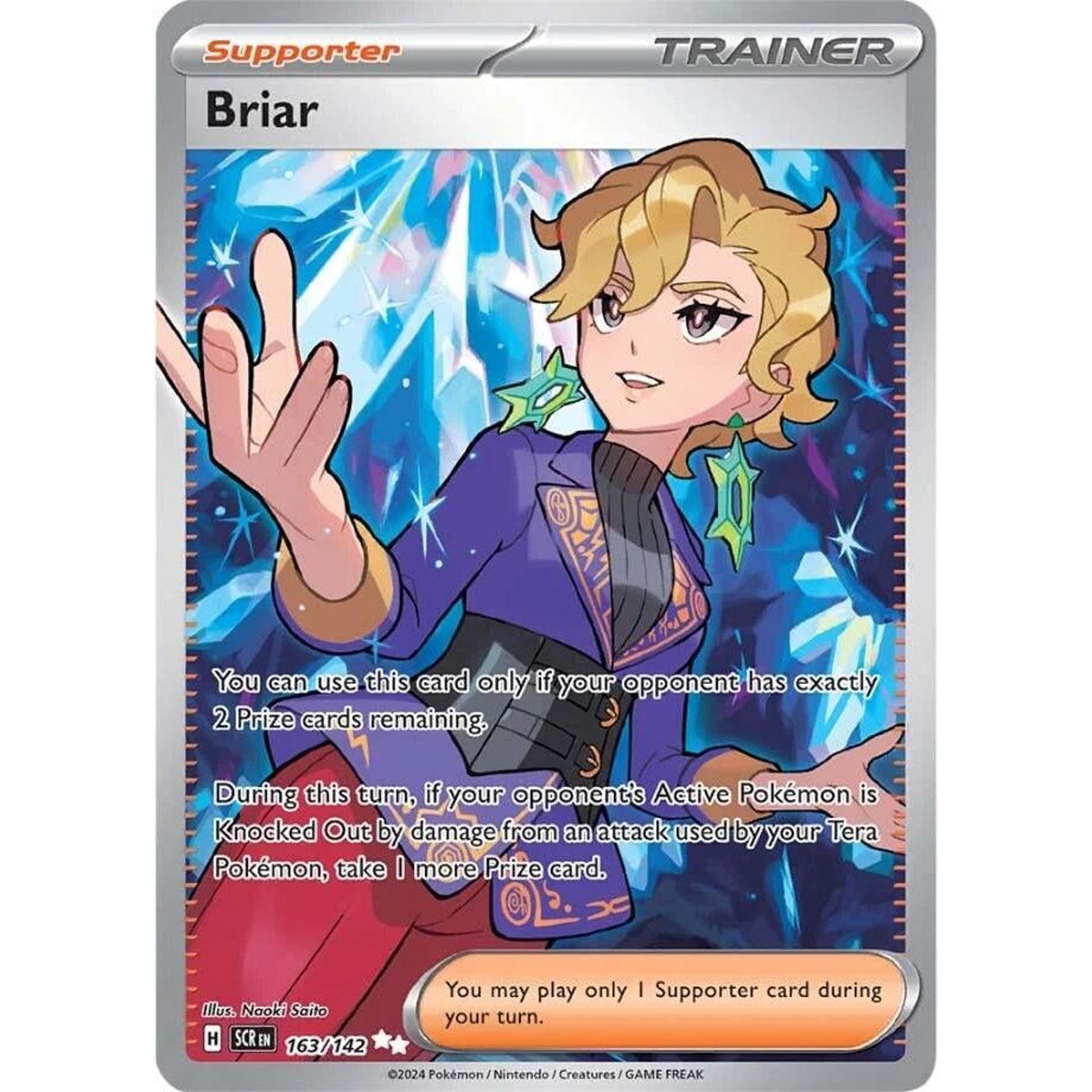 Image for Briar (163/142) (SCR) - Pokemon