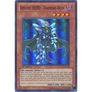 Image for Destiny HERO - Diamond Dude (LCGX-EN124) (LC02) - YuGiOh