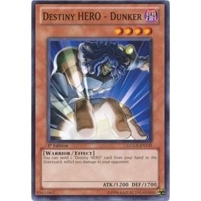 Image for Destiny HERO - Dunker (LCGX-EN135) (LC02) - YuGiOh