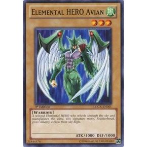 Image for Elemental HERO Avian (LCGX-EN001) (LC02) - YuGiOh