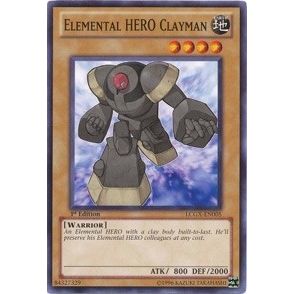 Image for Elemental HERO Clayman (LCGX-EN005) (LC02) - YuGiOh