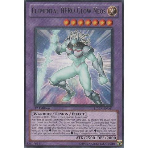 Image for Elemental HERO Glow Neos (LCGX-EN061) (LC02) - YuGiOh