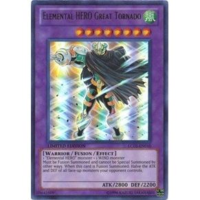 Image for Elemental HERO Great Tornado (LC02-EN010) (LC02) - YuGiOh