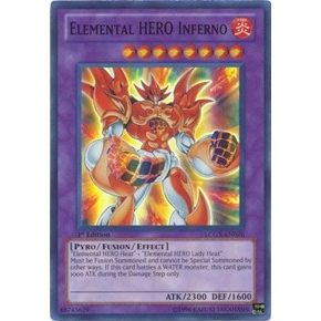 Image for Elemental HERO Inferno (LCGX-EN076) (LC02) - YuGiOh