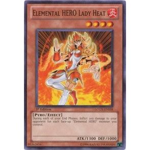 Image for Elemental HERO Lady Heat (LCGX-EN038) (LC02) - YuGiOh