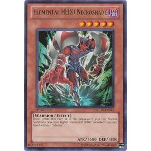 Image for Elemental HERO Necroshade (LCGX-EN015) (LC02) - YuGiOh