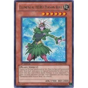 Image for Elemental HERO Poison Rose (LCGX-EN036) (LC02) - YuGiOh