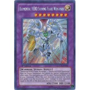 Image for Elemental HERO Shining Flare Wingman (LCGX-EN050) (LC02) - YuGiOh