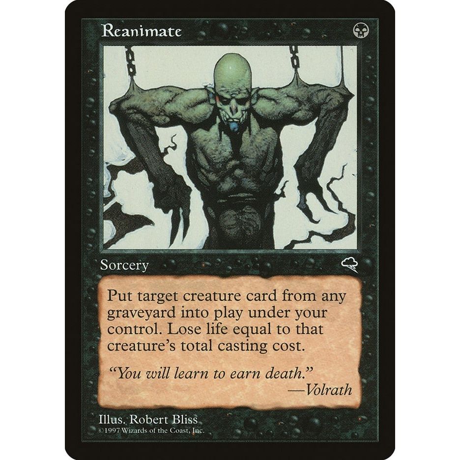 Image for Reanimate (151) (TMP) - Magic: The Gathering