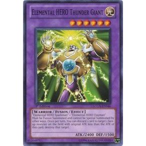 Image for Elemental HERO Thunder Giant (LCGX-EN046) (LC02) - YuGiOh