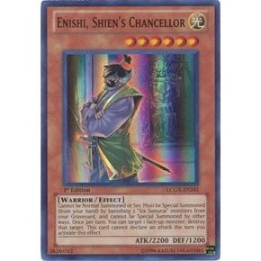 Image for Enishi, Shien's Chancellor (LCGX-EN241) (LC02) - YuGiOh