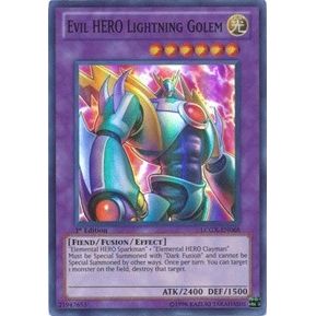 Image for Evil HERO Lightning Golem (LCGX-EN068) (LC02) - YuGiOh