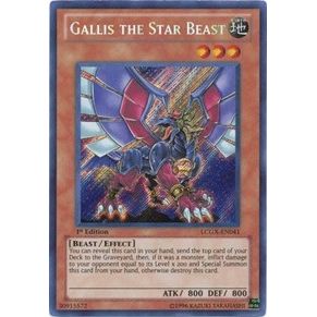 Image for Gallis the Star Beast (LCGX-EN041) (LC02) - YuGiOh