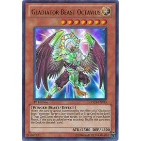 Image for Gladiator Beast Octavius (LCGX-EN235) (LC02) - YuGiOh