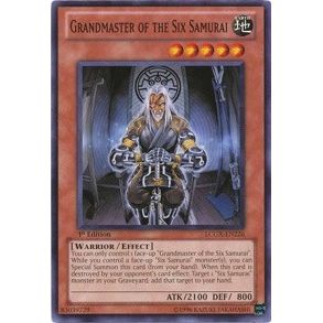 Image for Grandmaster of the Six Samurai (LCGX-EN226) (LC02) - YuGiOh