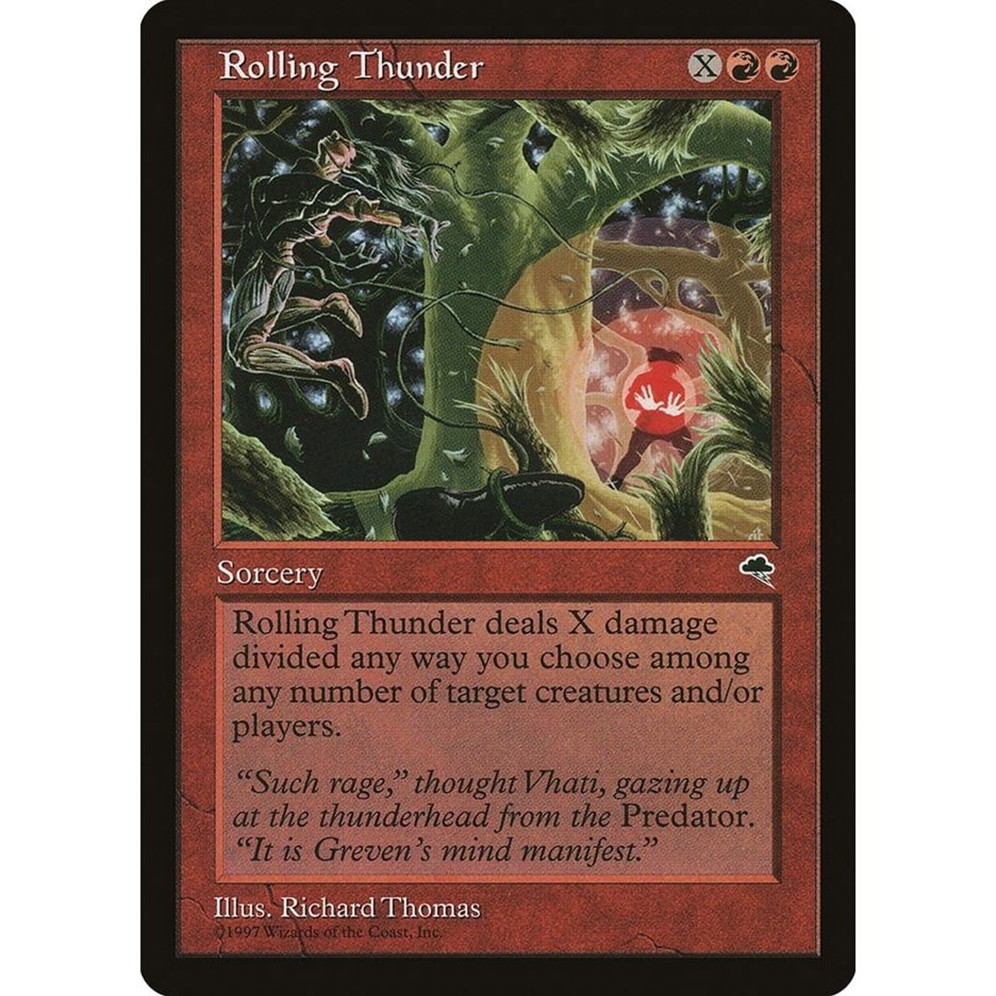 Image for Rolling Thunder (198) (TMP) - Magic: The Gathering