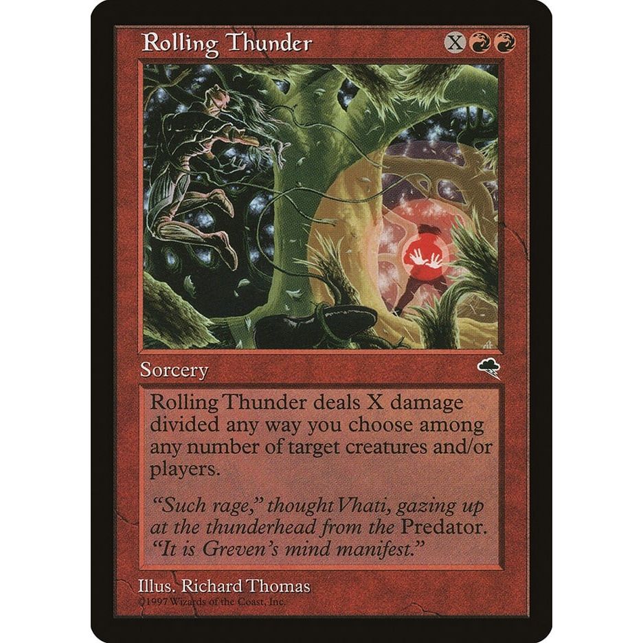 Image for Rolling Thunder (198) (TMP) - Magic: The Gathering