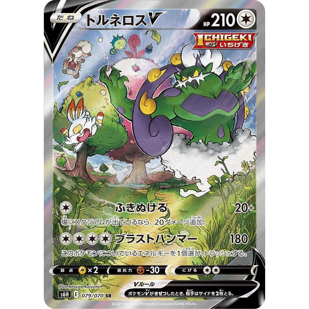 Image for Tornadus V (079/070) (S6H) - Pokemon Japan