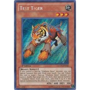 Image for Test Tiger (LCGX-EN242) (LC02) - YuGiOh