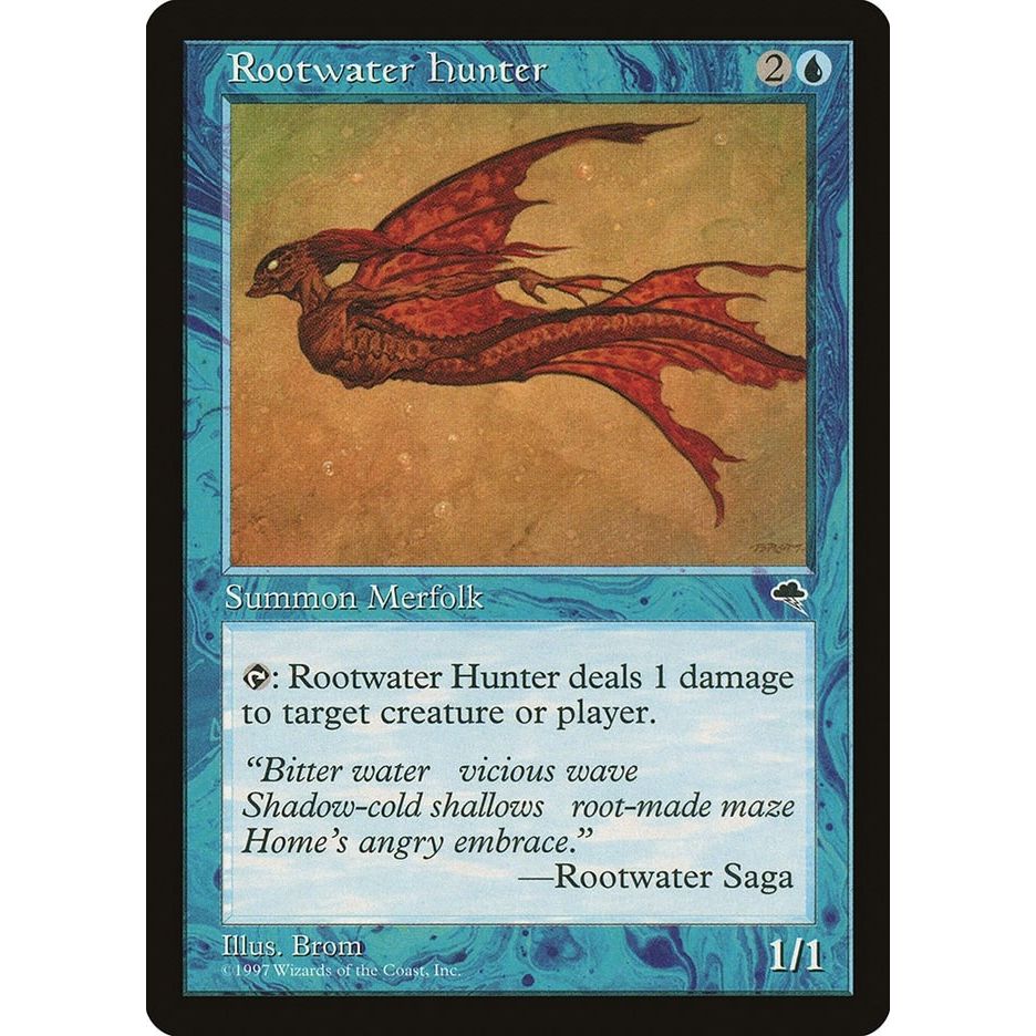 Image for Rootwater Hunter (82) (TMP) - Magic: The Gathering