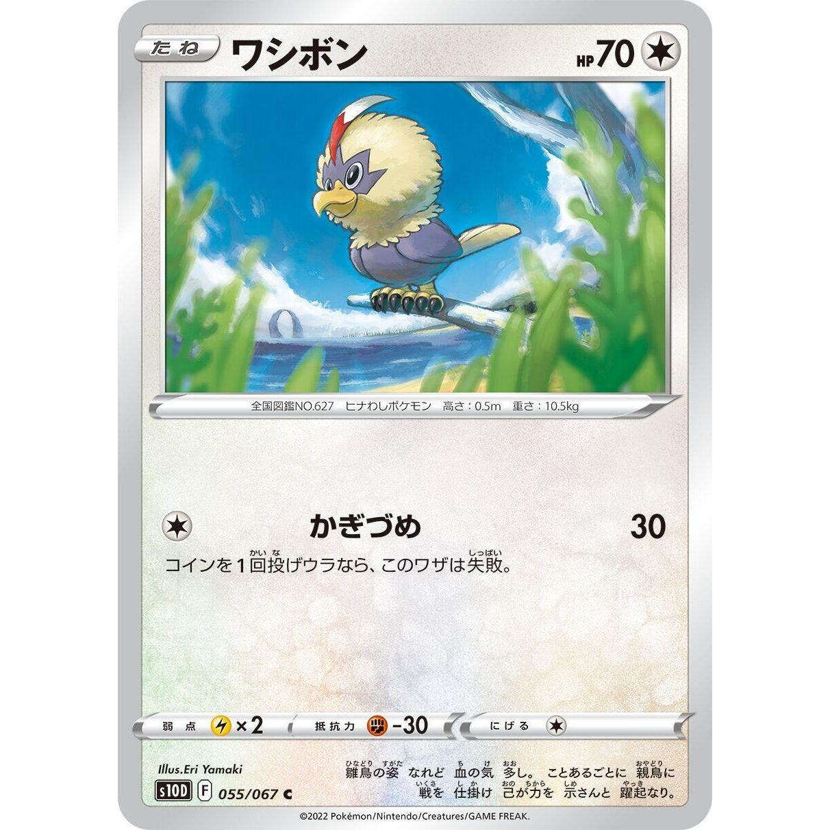 Image for Rufflet (055/067) (S10D) - Pokemon Japan